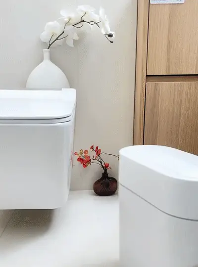 Smart Sensor Trash Can with Dual-Open Lid