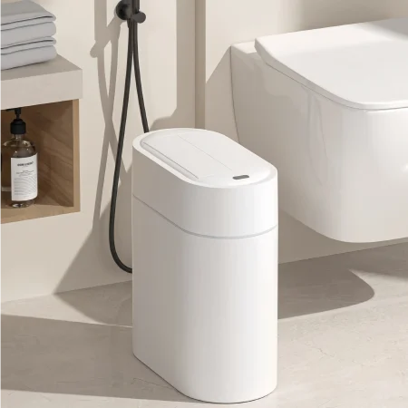 Smart Sensor Trash Can with Dual-Open Lid