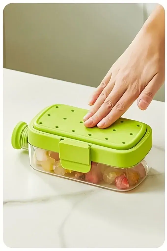 Press to release ice
