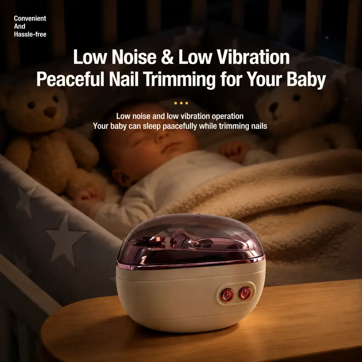 Smart Electric Nail Clipper & Polisher