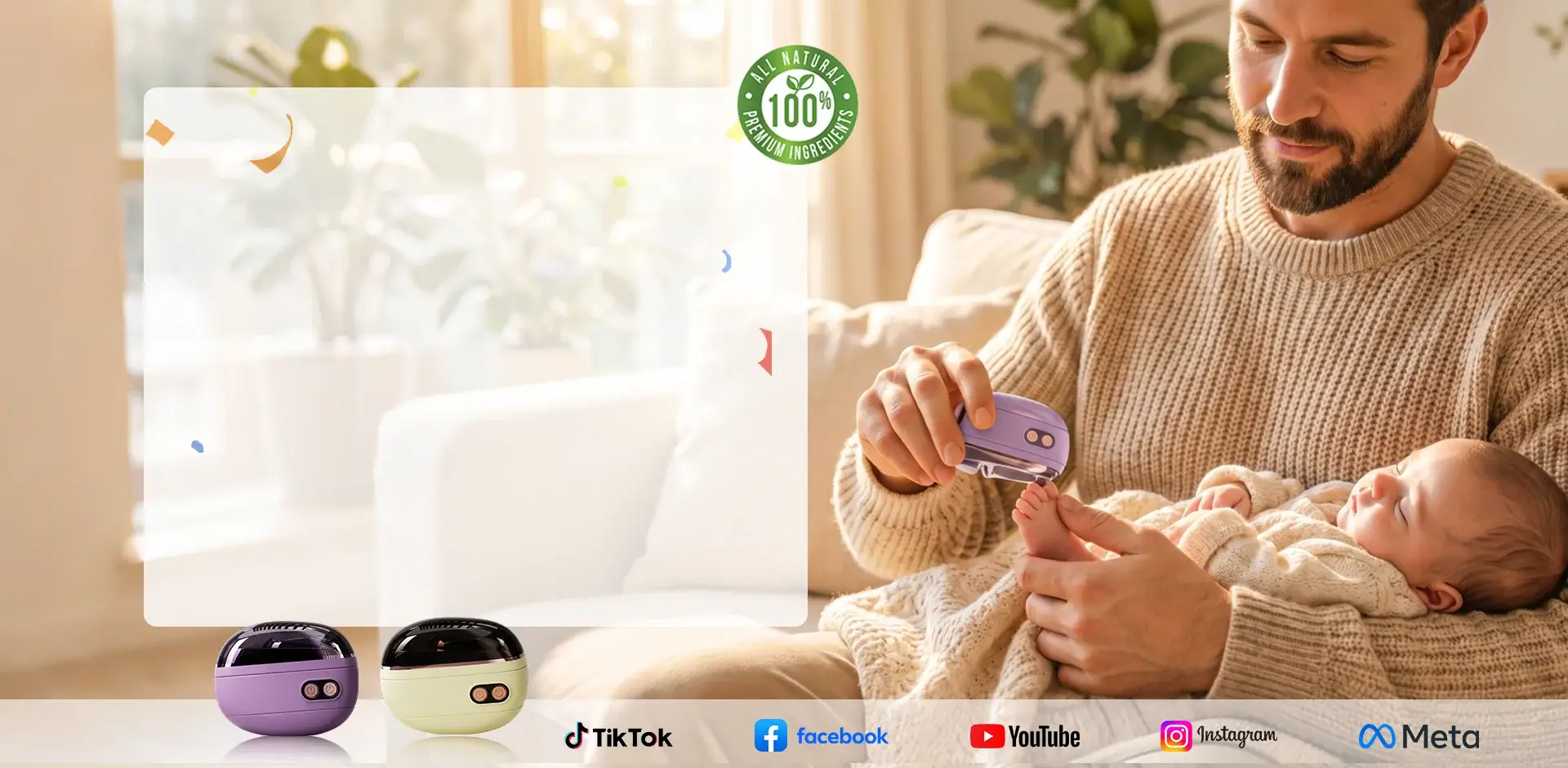 2-in-1 Smart Electric Nail Clipper & Polisher