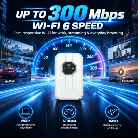 📶 Portable Wi-Fi 6 Mobile Hotspot
